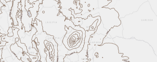 Kenya 10-Metre Contours